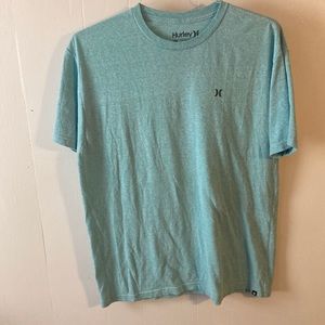 Teal large Hurley Mens tshirt